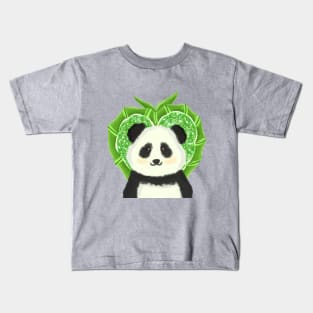 Cute Panda Kids T-Shirt